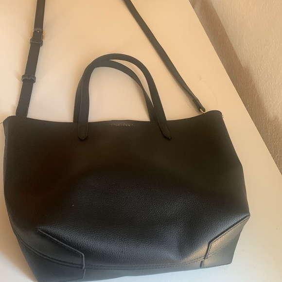 Victoria's Secret Black Trapezoidal Tote.used in good condition. - Picture 3 of 9